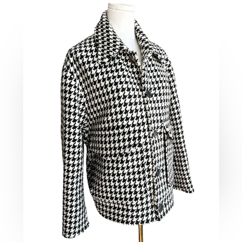 Ami alexandria mattiussi Houndstooth Boxy Fit Jacket - Picture 8 of 15